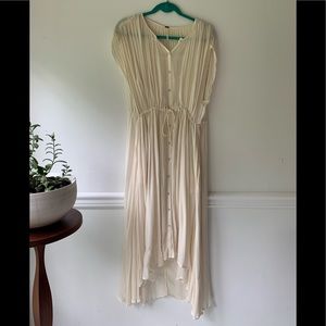 Free People White Maxi Dress